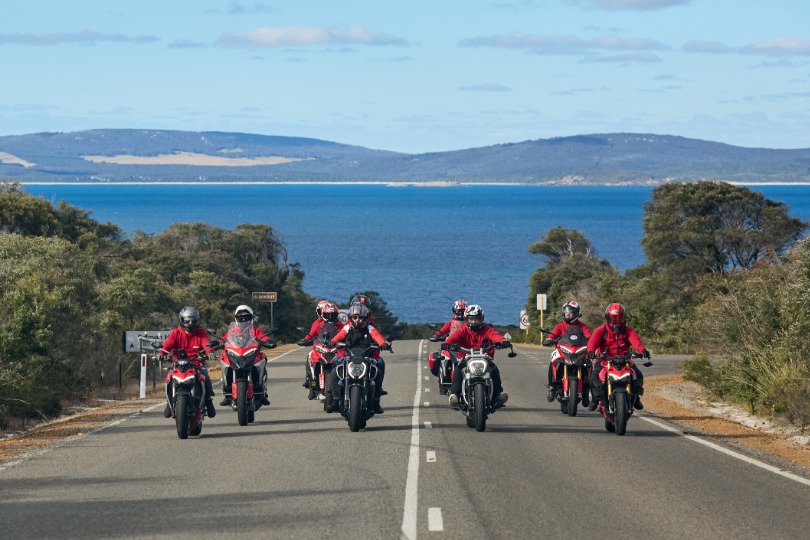 Touring Lintas Australia Barat Bersama Ducati Indonesia