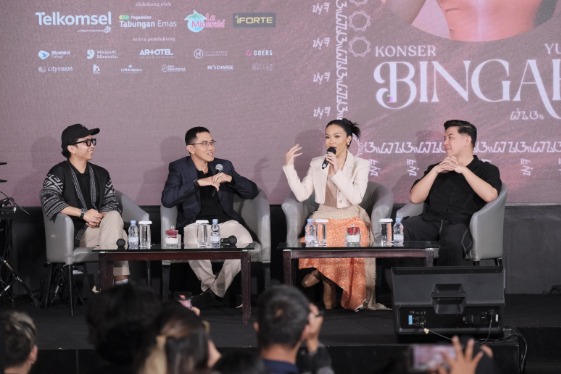 Dukungan Telkomsel dan Pegadaian di Balik Megahnya Konser ‘Bingah’ Yura di Jakarta