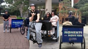 Wajib Coba: Naik Becak Keliling Perth!