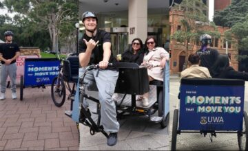 Wajib Coba: Naik Becak Keliling Perth!