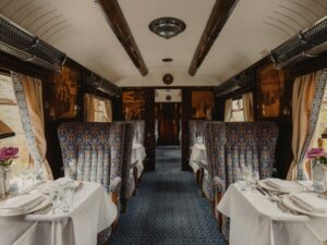 Kereta Legendaris British Pullman Meluncurkan Celia: Gerbong Private Dining Sinematik