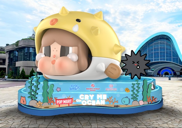 Singapura Punya Atraksi Baru, CRYBABY Cry Me an Ocean di Resorts World Sentosa