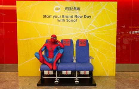 Scoot Resmikan Pesawat Spider-Man: Brand New Day, Lengkap dengan Kabin Tematik dan Aktivitas Seru